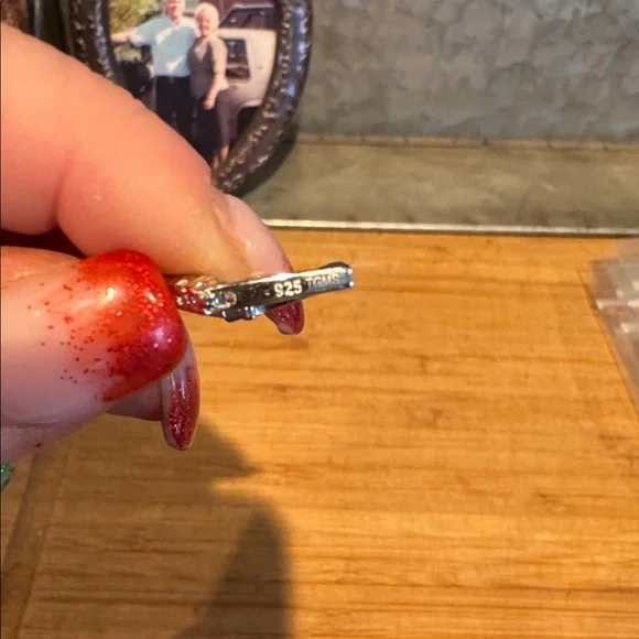 8 ctw moissanite heart clasp tennis bracelet - Picture 7 of 7